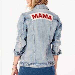 NWOT Ingrid & Isabel Mama Denim Jacket Size XSmall